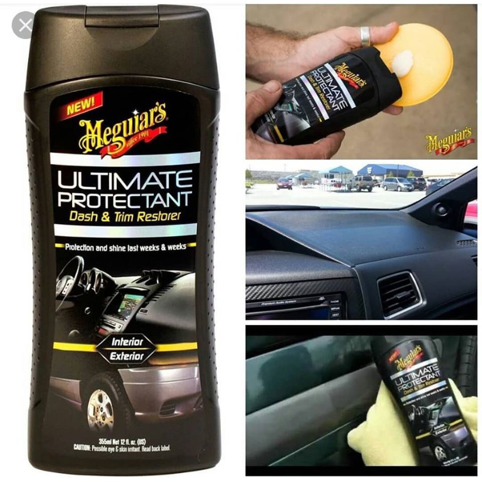 MEGUIAR’S – DUNG DỊCH PHỤC HỒI VÀ BẢO DƯỠNG CHI TIẾT NHỰA, VINYL, CAO SU DÒNG CAO CẤP ULTIMATE G14512