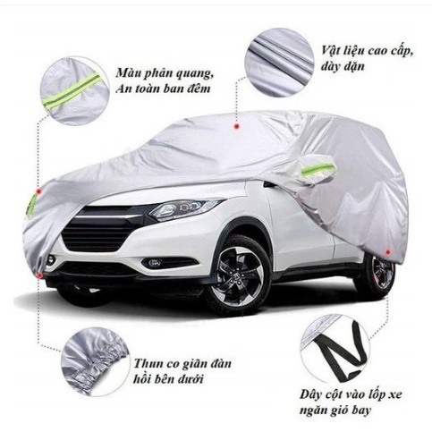HÀNG CAO CẤP|Bạt phủ ô tô MAzda CX5 cao cấp-Chống nắng, chống nóng 3 lớp bảo vệ xe