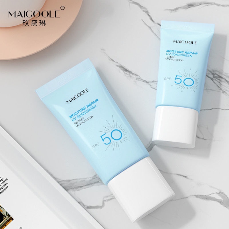 Kem Chống Nắng 50 Lần Chống Tia Cực Tím Kháng Nước Chống Mồ Hôi Lâu Trôi Hai Trong Một Không Phải Màu Trắng Huấn Luyện Quân Đội Dành Cho Học Sinh