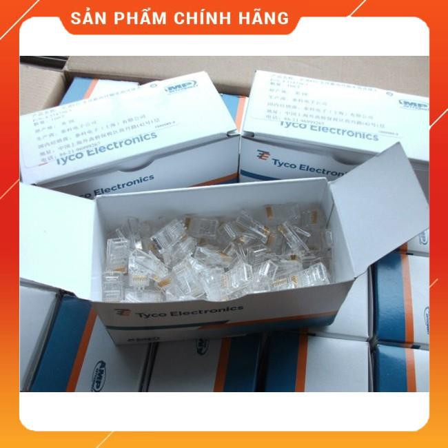 Hộp hạt mạng cat5 tyco giá rẻ(100 đầu) dailyphukien