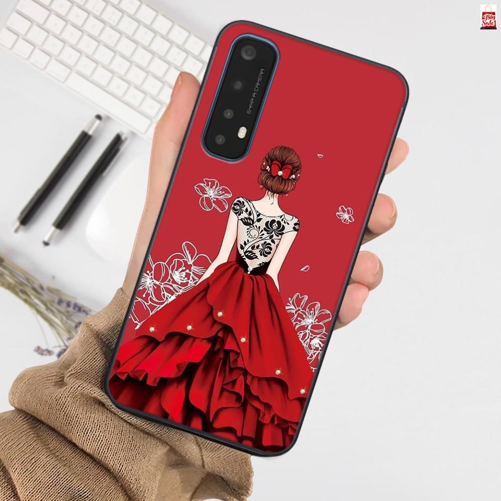 Ốp lưng điện thoại OPPO REALME3/3 PRO REALME5/5 PRO REALMEC1 REALME 6/6 PRO REALME7/7 PRO.. .in hình cô gái mới