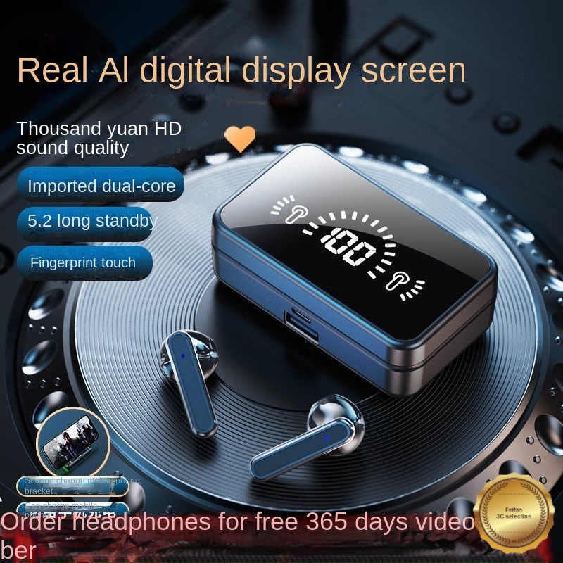 【Feifan】Tai nghe Bluetooth không dây Trò chơi Binaural Tai nghe nhỏ trong tai Tai nghe không dây Tai nghe Bluetooth Tai nghe Apple Android Universal