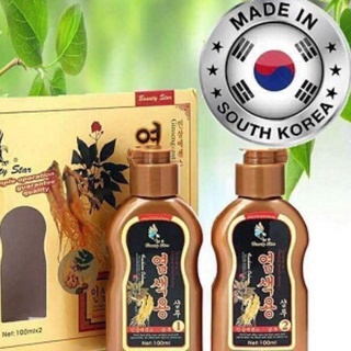 KOREA Bộ dầu gội nhân sâm đen Tóc
