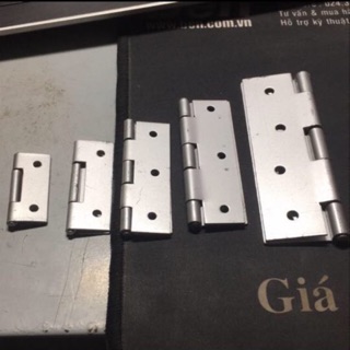 Bản lề lá sắt các cỡ - giá 1c