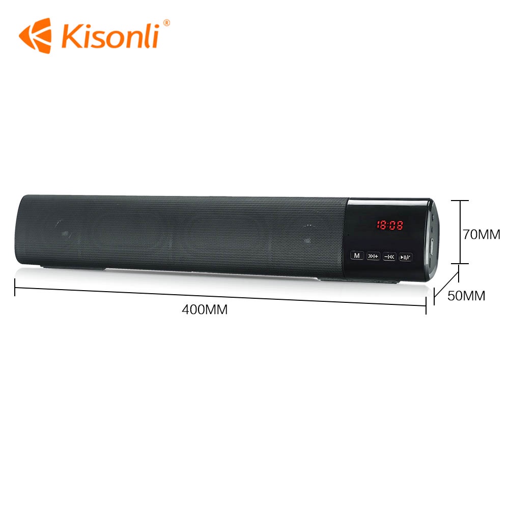 Loa Bluetooth Kisonli LED-800 pin 1800mAh âm thanh cực chất