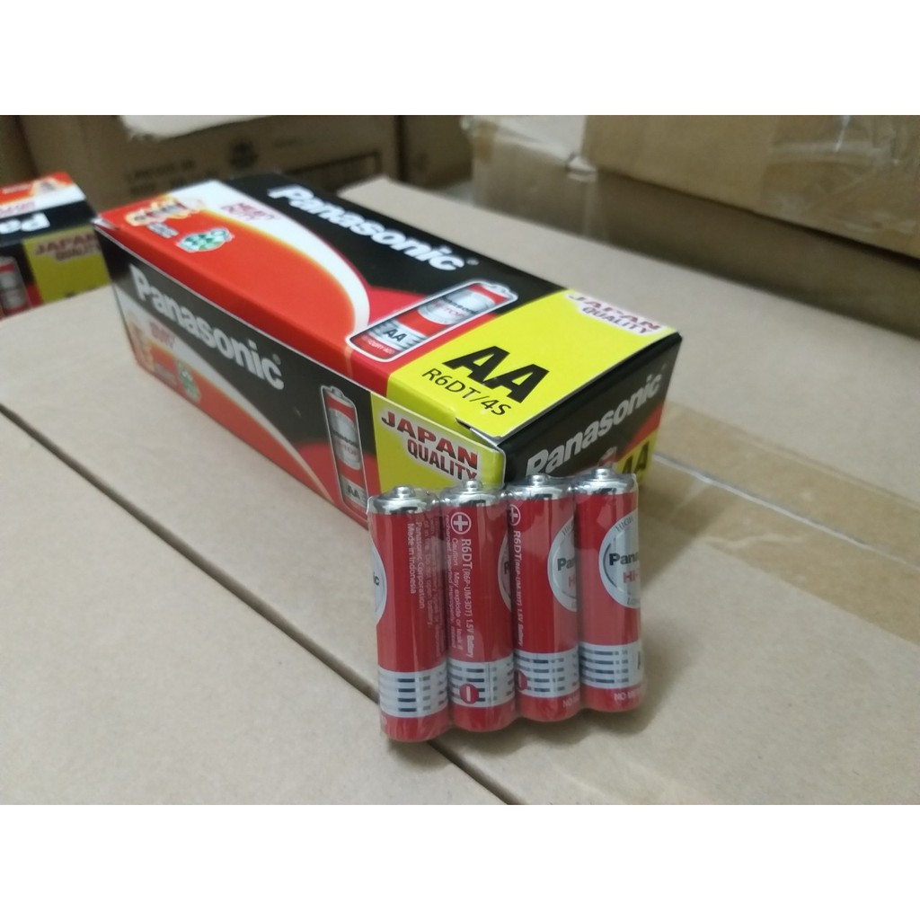 PIN AA PANASONIC 1.5V , PIN TIỂU ĐỎ