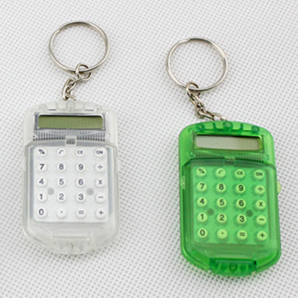 Máy tính mini kèm móc khóa sáng tạo tiện dụng