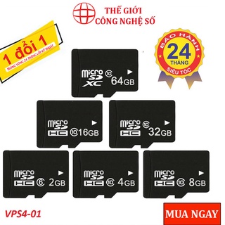 Hình ảnh Thẻ nhớ Micro SD 32G/64G/16G/128G/8G/4G/2G - tốc độ cao chuyện dụng cho Camera, Smartphone, loa đài, BH 2 năm 1 đổi 1
