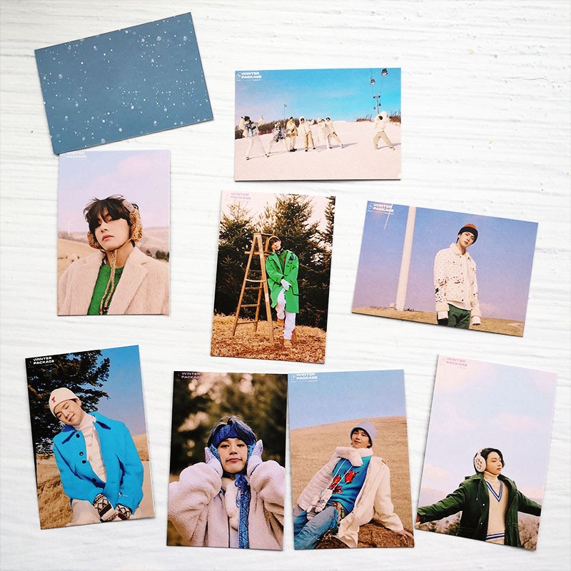 Set Card BTS Winter Package 2021 Unoff