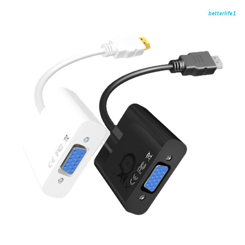 Cáp ChuyểN ĐổI BTM HDMI-Com Sang VGA HD-1080P, 3.5 Aux Micro USB Cho HDTV / PC / Laptop / Tv / Máy ChiếU