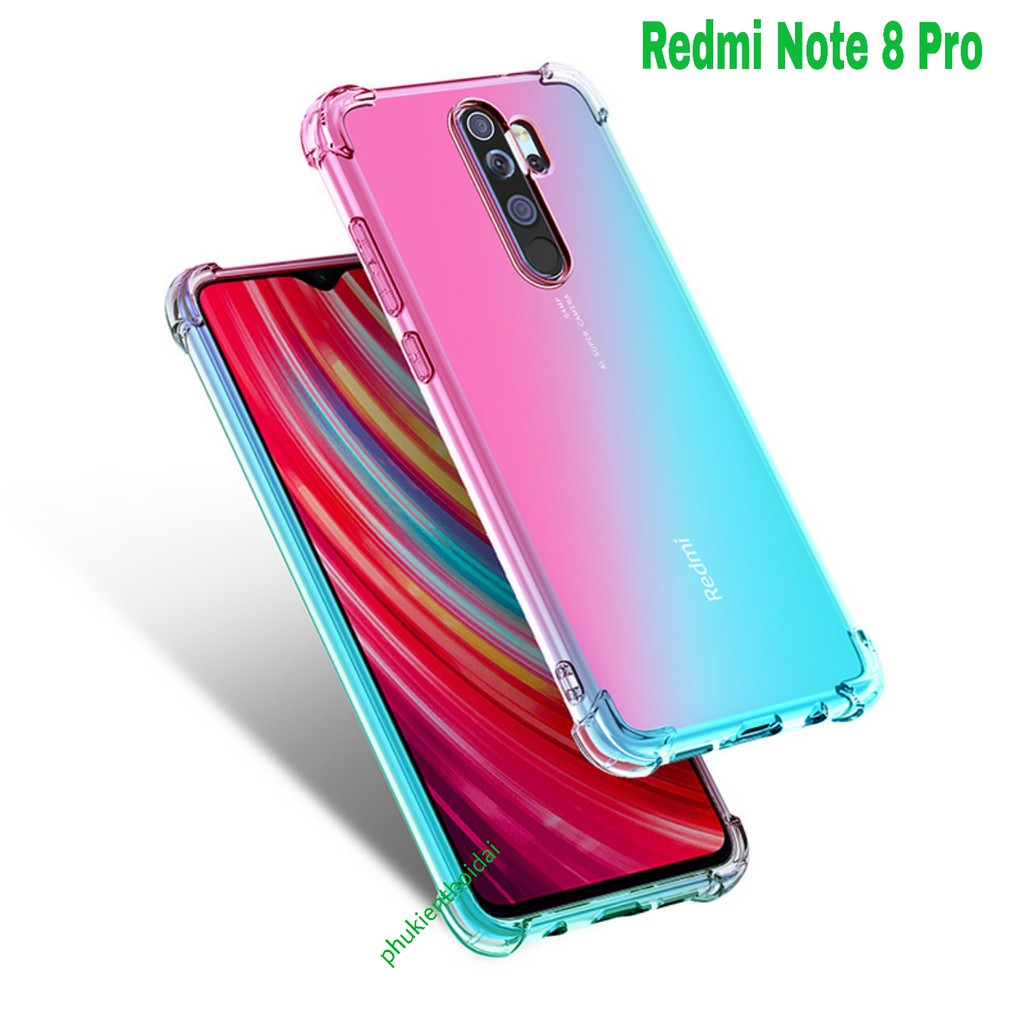 Ốp lưng Redmi Note 8 Pro / Note 10 Pro dẻo TPU đa sắc thời trang cao cấp