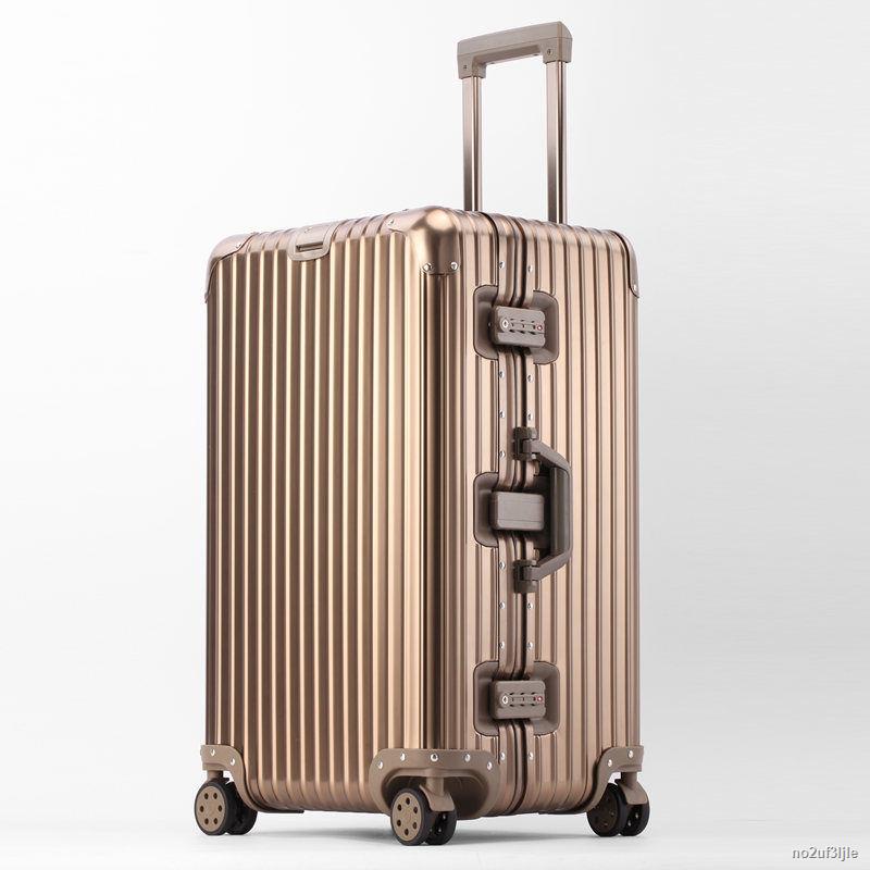 Vali kéo du lịch, vali nhôm nguyên khối cao cấp, Bảo Hành 5 Năm （size 26 28 30 32 inch）