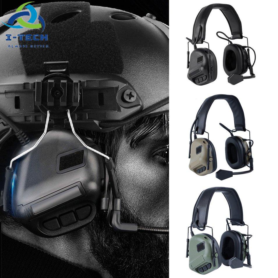 ⚡Khuyến mại⚡Tactical Headset Game Headphone Fifth Generation Chip Headset Removable Design For Hunting Tactical Games
