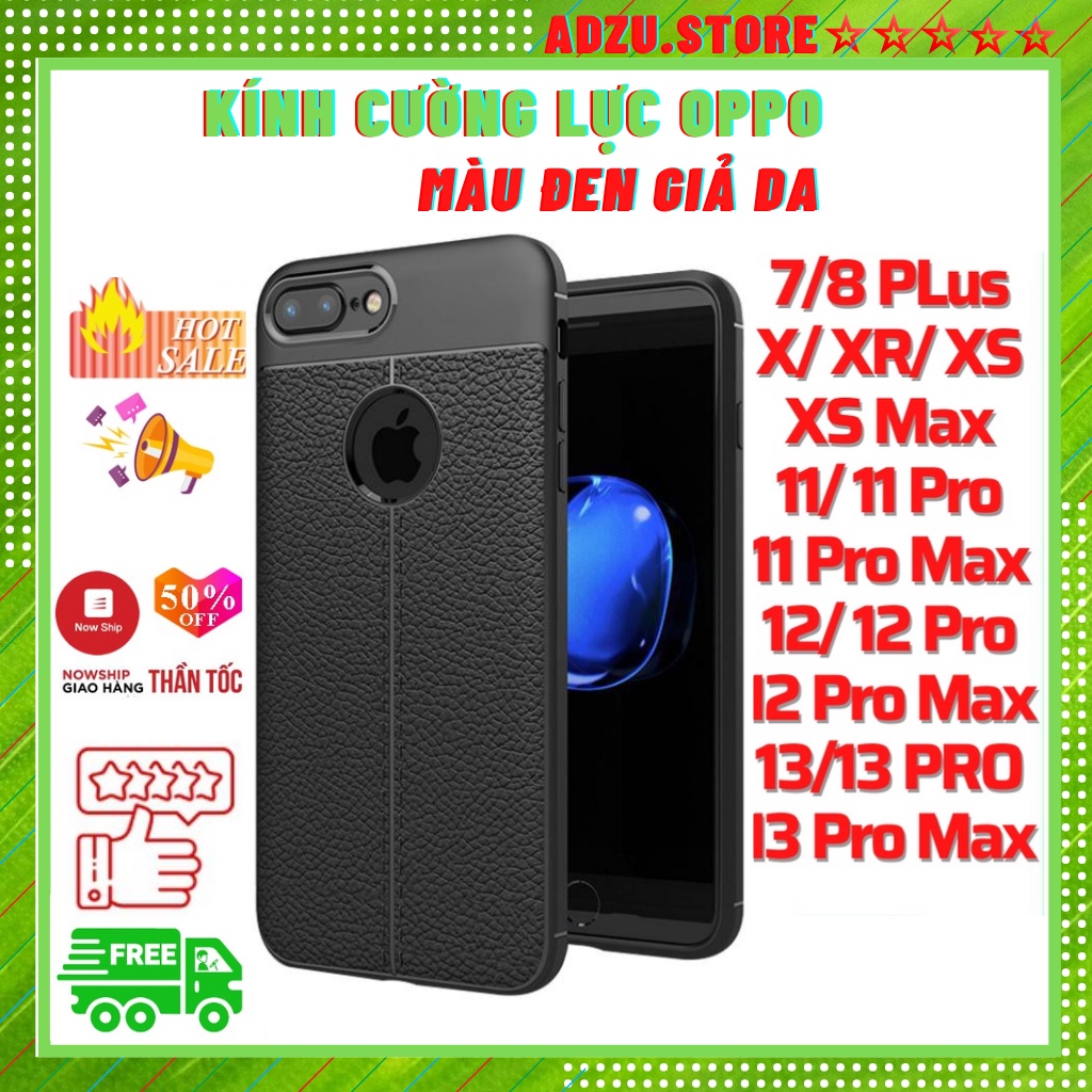 Ốp lưng Iphone đen giả da 5G, 6/6s,7/8g, 6plus, 7/8plus, xr, xs, xsmax,11pro,11promax,12mini,12, 13pro, 13pro max, 13