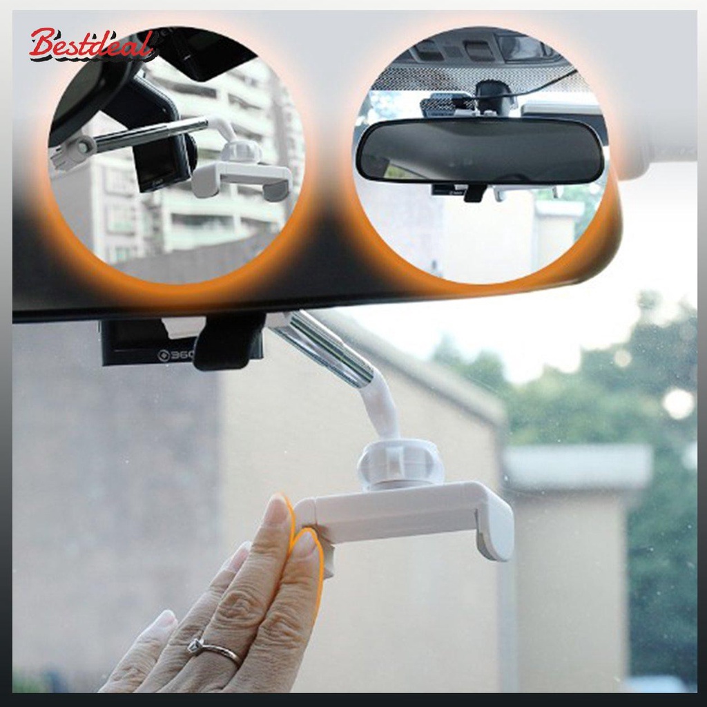 Giá Đỡ Điện Thoại Gắn Gương Chiếu Hậu Xe Hơi Có Thể Điều Chỉnh Xoay Được | BigBuy360 - bigbuy360.vn