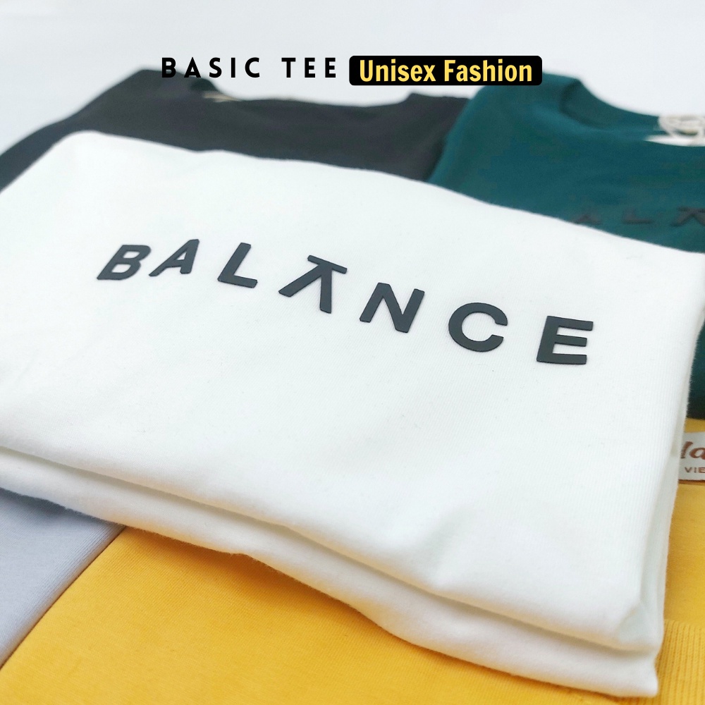 Áo Thun - Áo phông nam nữ Tici Tay Lỡ Balance ATC36 phong cách Streetwear Ulzzang Hàn Quốc Hottrend cho cặp đôi