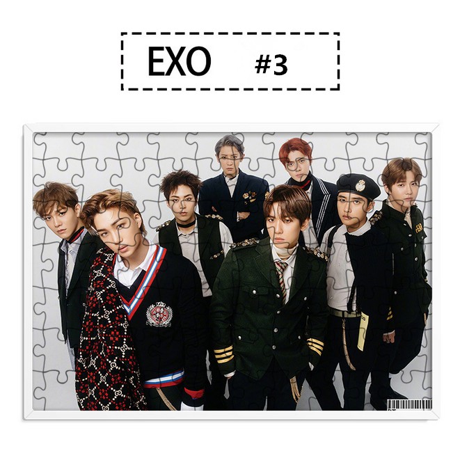 Bộ Đồ Chơi Xếp Hình Album Exo