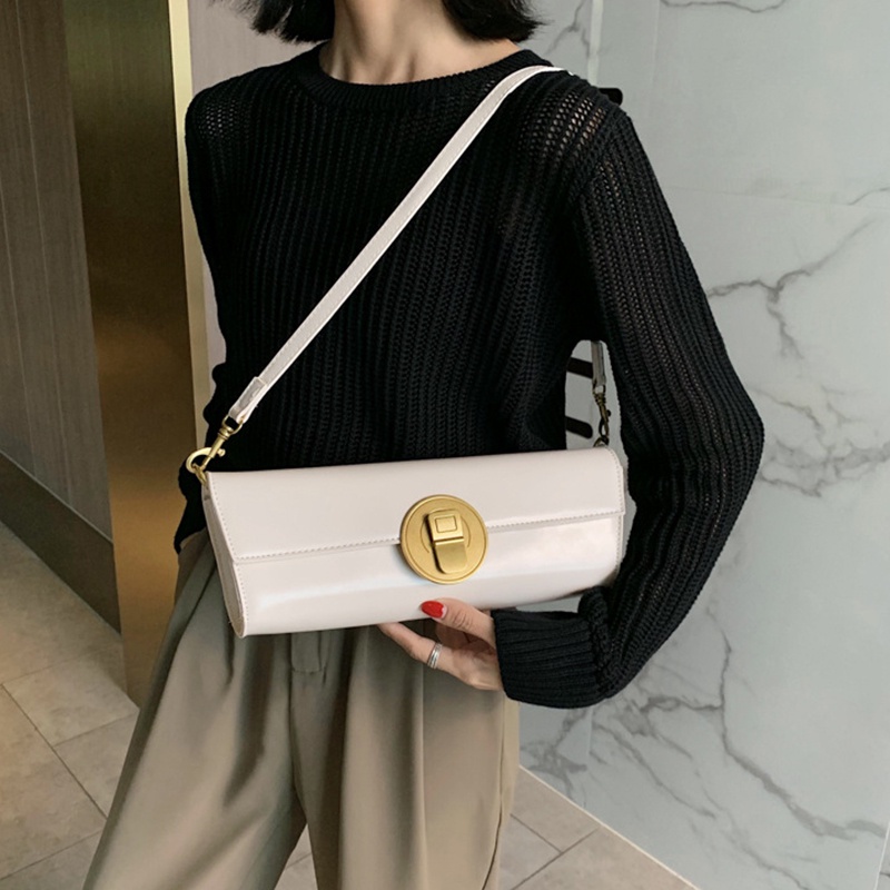 Túi đeo vai IELGY có khóa cài nam châm thời trang cho nữ