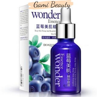 Serum Việt Quất BIAOQUA tinh chất dưỡng da Wonder giúp trẻ hóa da dưỡng ẩm se khít chân lông GAMI BEAUTY