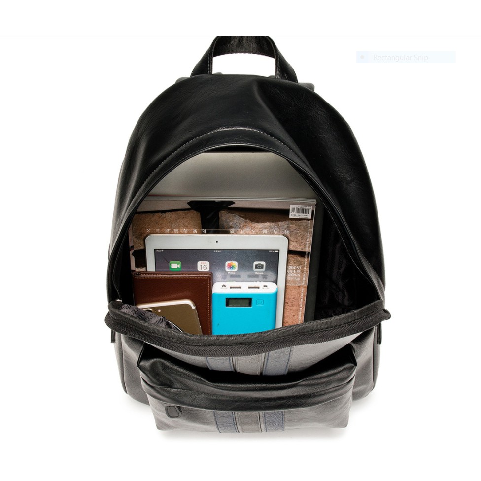 Balo nam da thật cao cấp phong cách mới