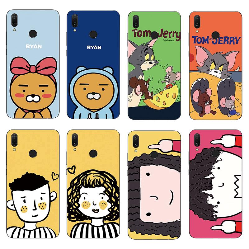 Ốp lưng hình nhiều mẫu đáng yêu cho điện thoại Huawei Y9 2019 / P30 Pro Lite Nova 4E
