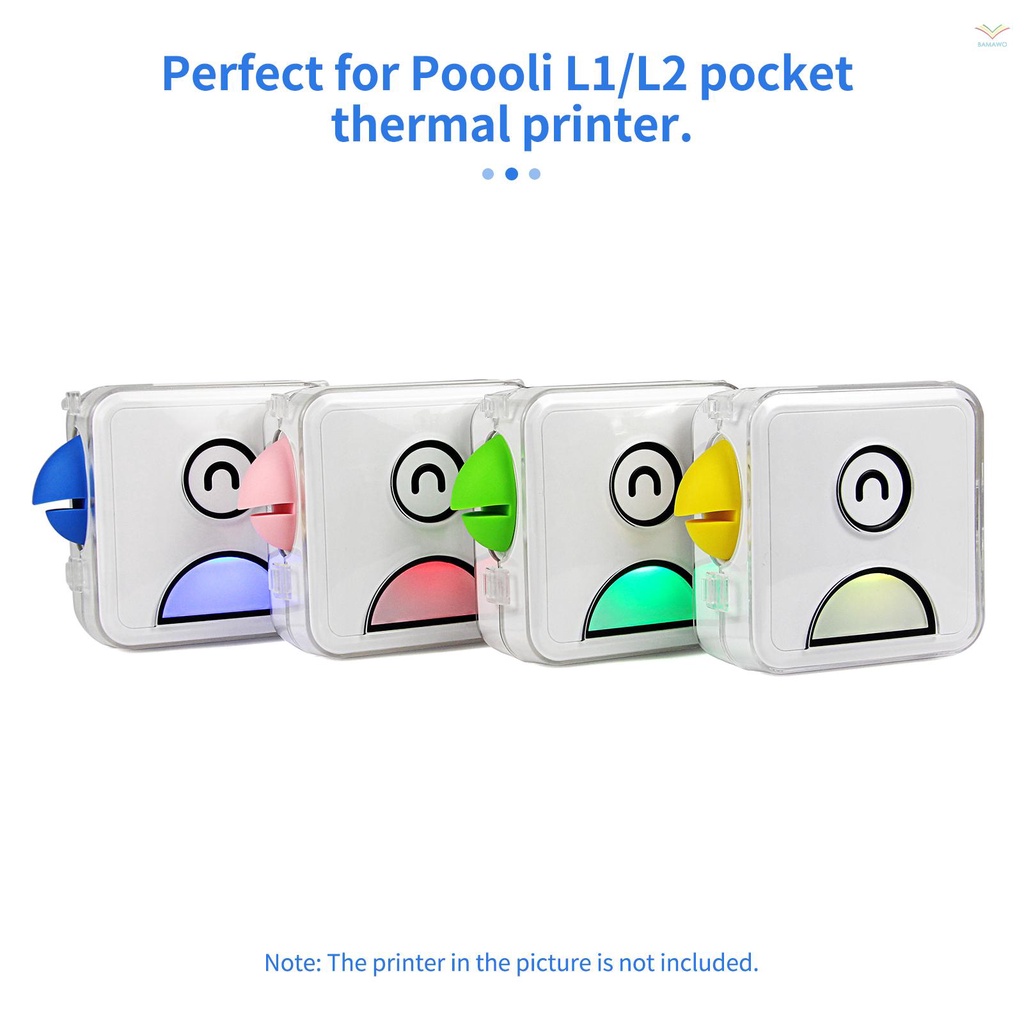 Vỏ nhựa trong suốt chống trầy kèm dây đeo cho L1 / L2 Pocket