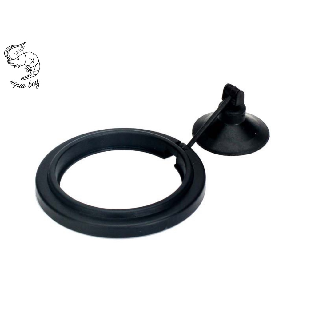 Vòng cho cá ăn màu đen-Aqua__boy