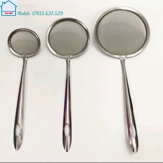 Vá vớt bọt/vợt vớt thực phẩm/vớt bọt inox