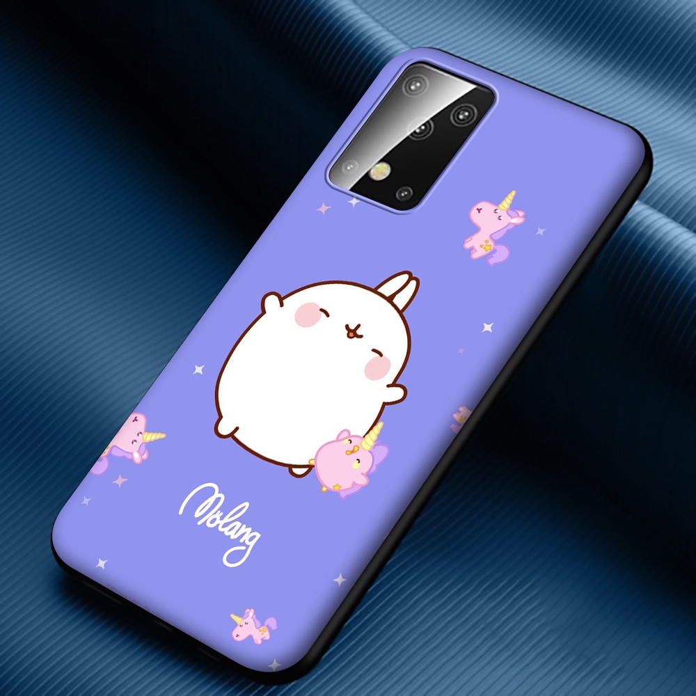 Samsung A8 Plus 2018 S20 Fe J2 J5 J7 Core J730 Pro Prime TPU Soft Silicone Case Casing Cover PZ114 Manga Molang
