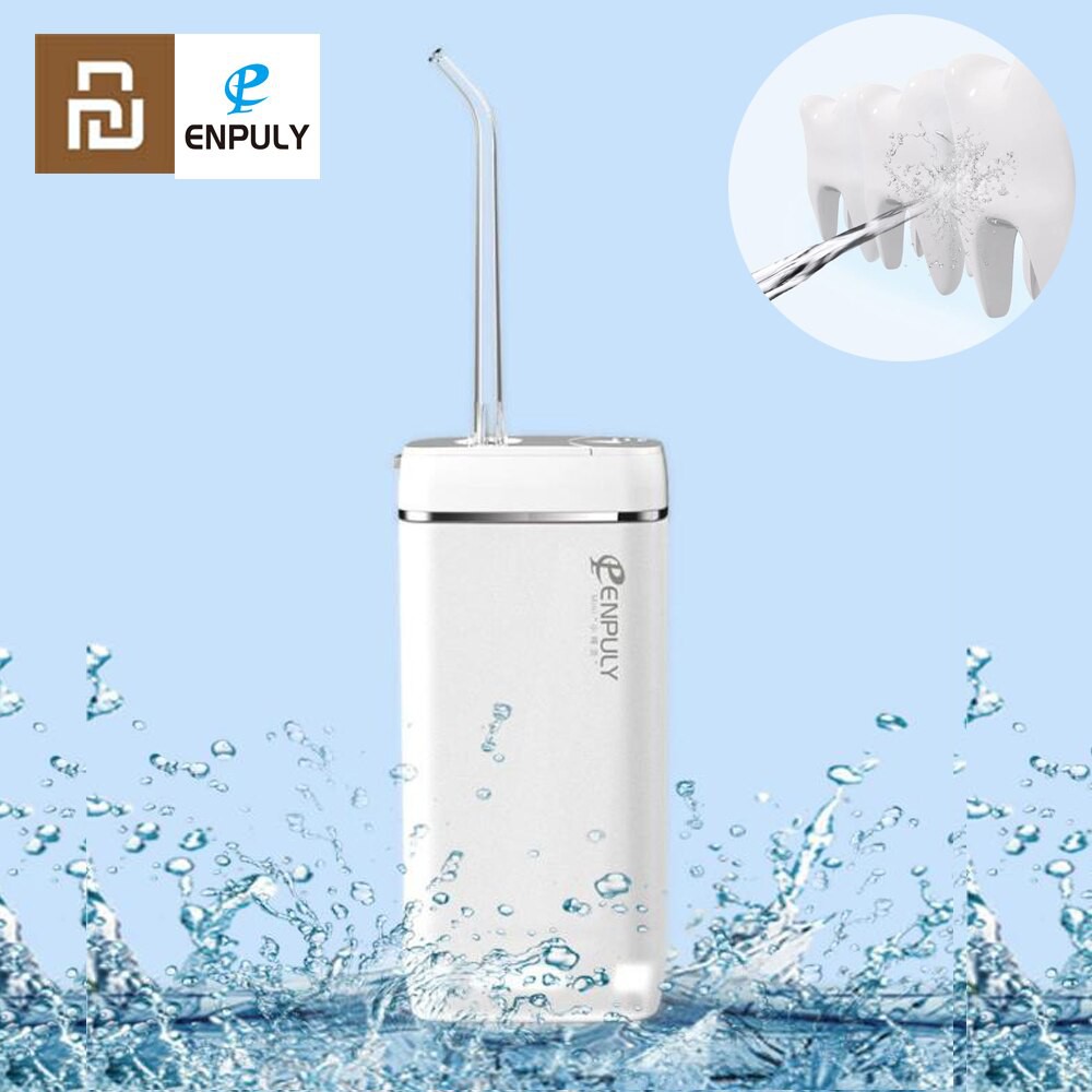 Máy tăm nước mini Xiaomi Youpin Enpuly M6 Plus dung tích 130 ml sạc pin 1100Mah nhỏ gọn di động
