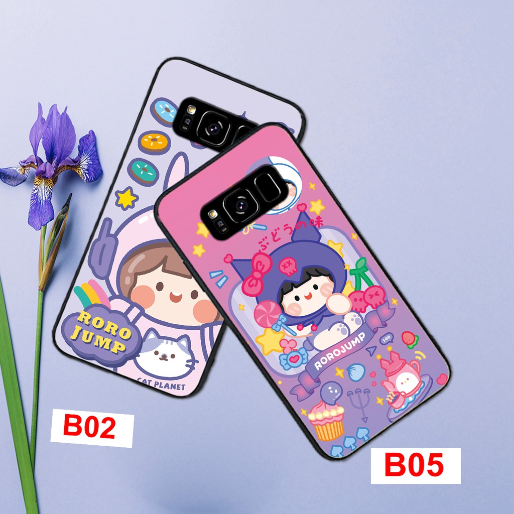 ỐP LƯNG SAMSUNG S8/S8 PLUS HÌNH BÉ GÁI TÓC NGẮN SIÊU ĐÁNG YÊU