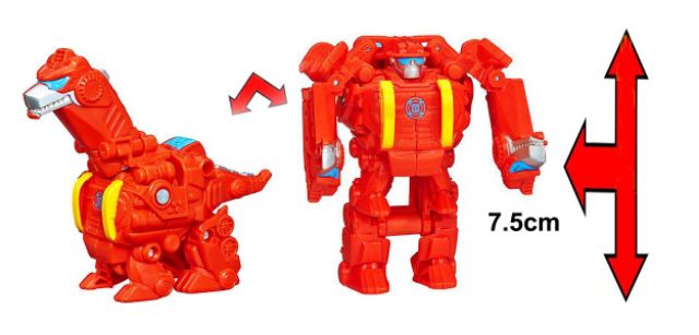 Đồ chơi Robot Transformers Playskool Heroes Rescue Bots Heatwave the Rescue Dinobot (Box)