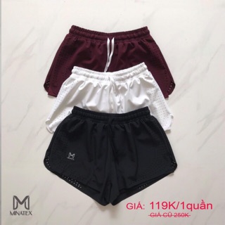 Quần đùi 2 lớp thể dục thể thao, mặc đi chơi, đi biển, đi bơi