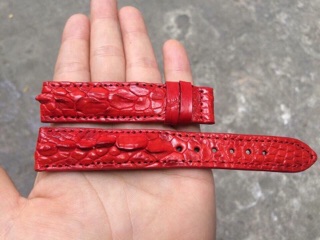 Dây Đồng Hồ da cá sấu gai