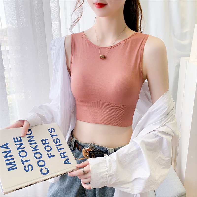 Áo Bra Nữ COTTON  Tập Gym ,Yoga Có  Đệm Nâng ,  Co Giãn, Ôm Dáng AGY01