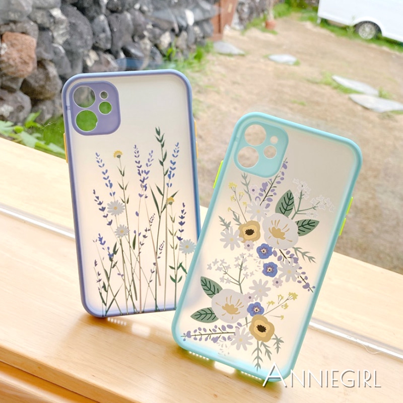 Ốp điện thoại TPU mềm họa tiết tranh vẽ hoa cho iPhone 11 Pro Max X Xs Max XR 8 7 Plus SE 2020