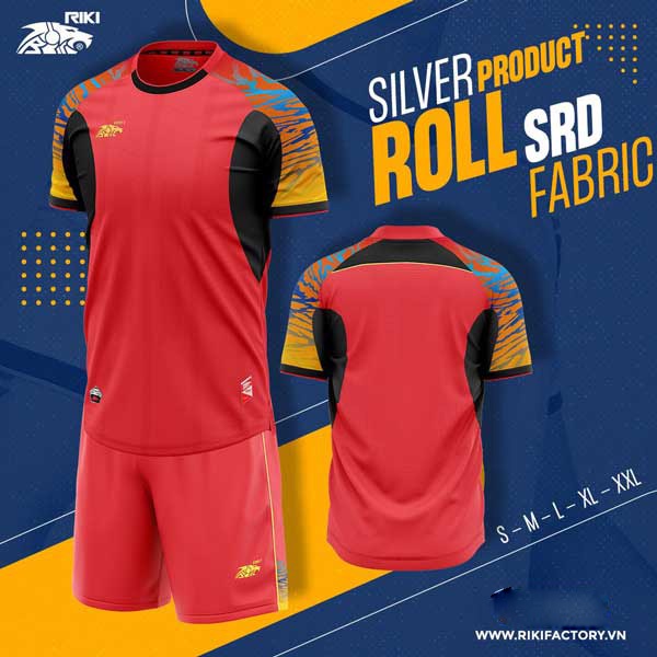 Bộ Quần Áo Đá Bóng Không Logo Riki Roll