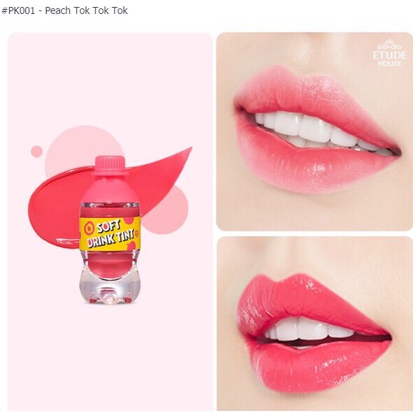 [ETUDE HOUSE] Set 4 Cây Son Tint Soft Drink Tint Ngọt Ngào | BigBuy360 - bigbuy360.vn