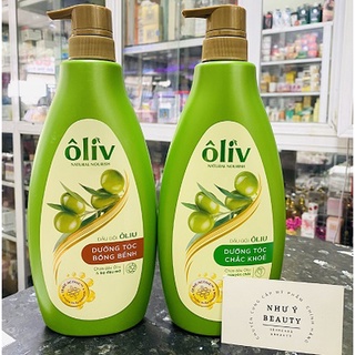 Dầu Gội Và Xả Ôliv Dưỡng Tóc: Chắc Khỏe/ Bồng Bềnh Purité By Prôvence 650ml