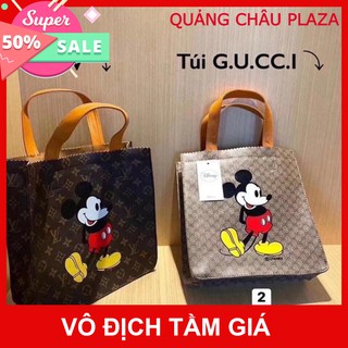 D131Túi xách in chuột mickey bắt mắt