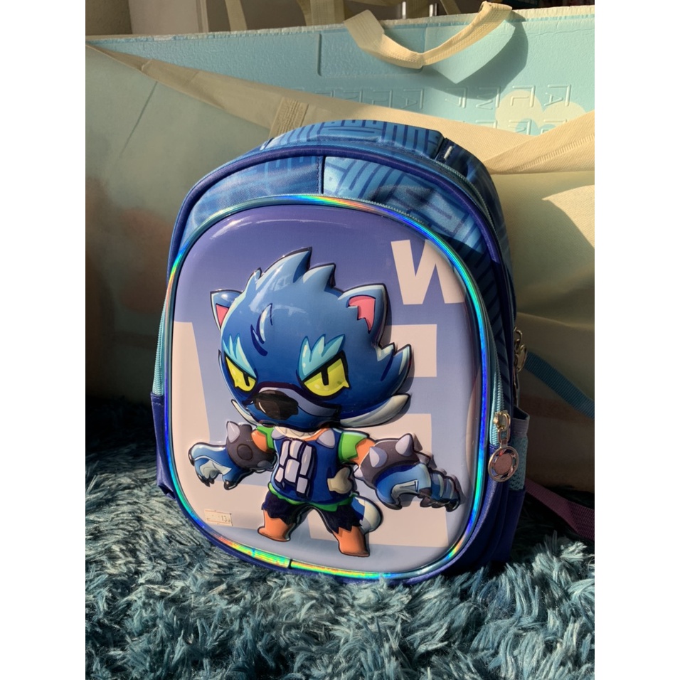 Bao lô in hình nổi đáng yêu cho bé