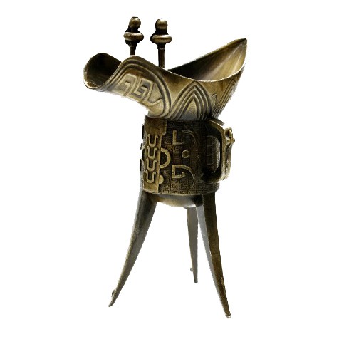 Ly Đồng 3 Chân Giả Cổ Thời Tần