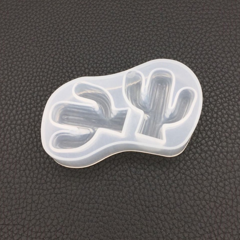 Sa Khuôn Silicon Làm Mặt Dây Chuyền Hình Cây Xương Rồng 3.35x1.57x0.59in