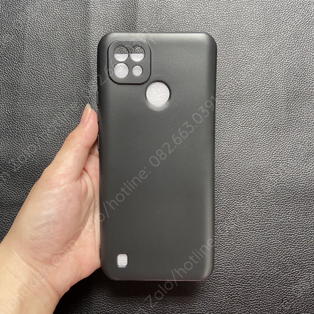 Ốp lưng Realme C21 dẻo đen bảo vệ cam bền đẹp