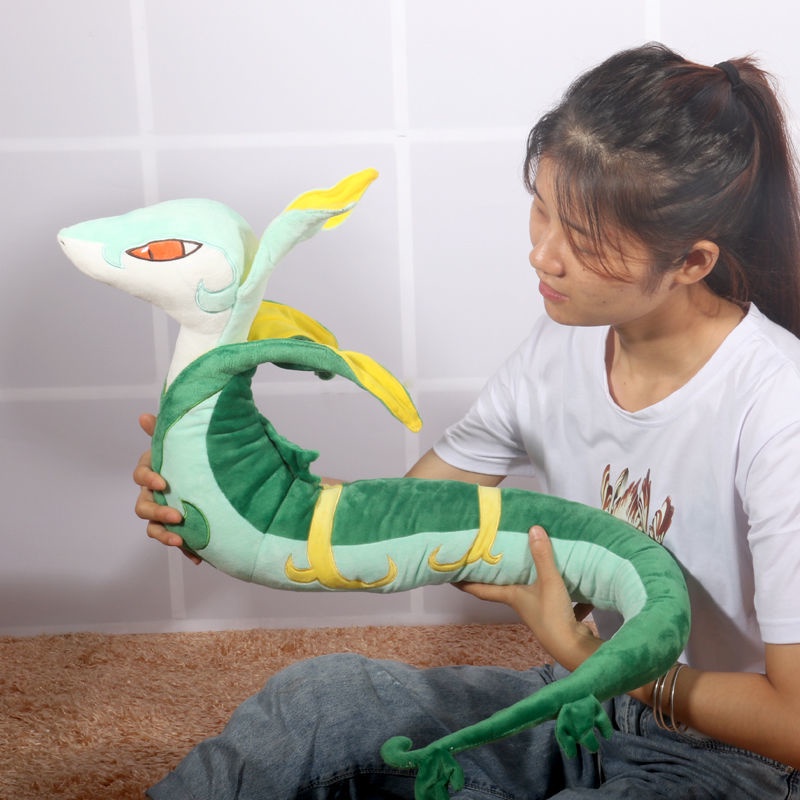 Pokemon monarch snake plush doll Pokemon doll pet elf toy anime peripheral ornaments DNJQ