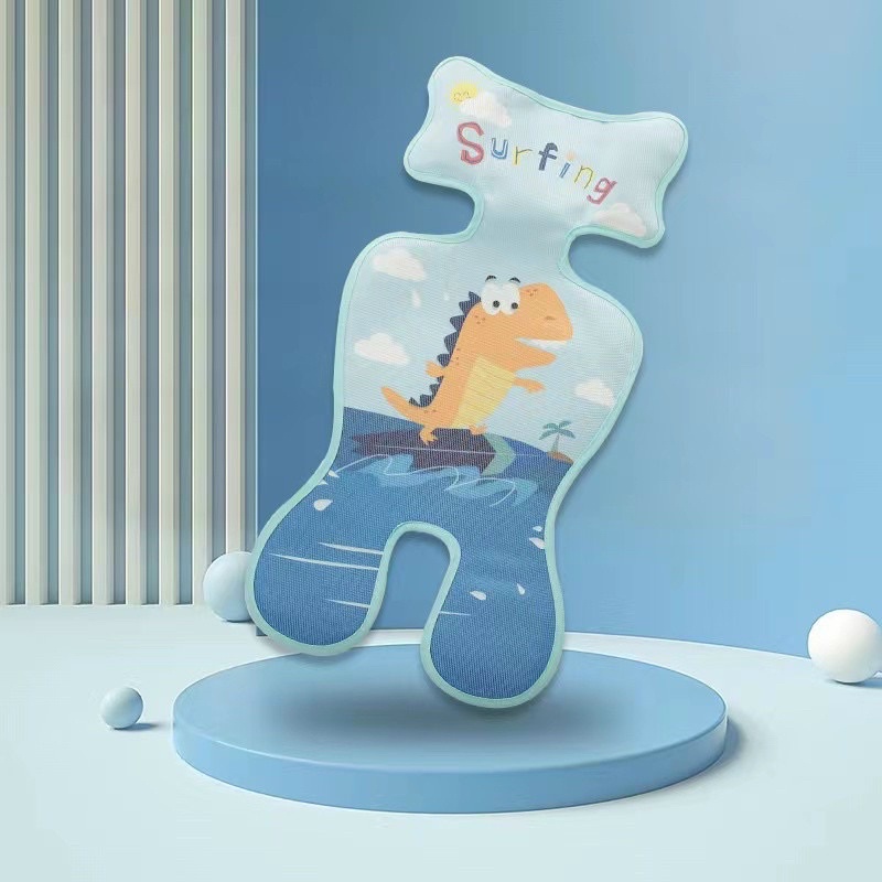 Tấm đệm lót xe đẩy cho bé cotton mềm mại, thoáng khí, phong cách Hàn Quốc, chất cotton, muslin cao cấp nhiều màu sắc