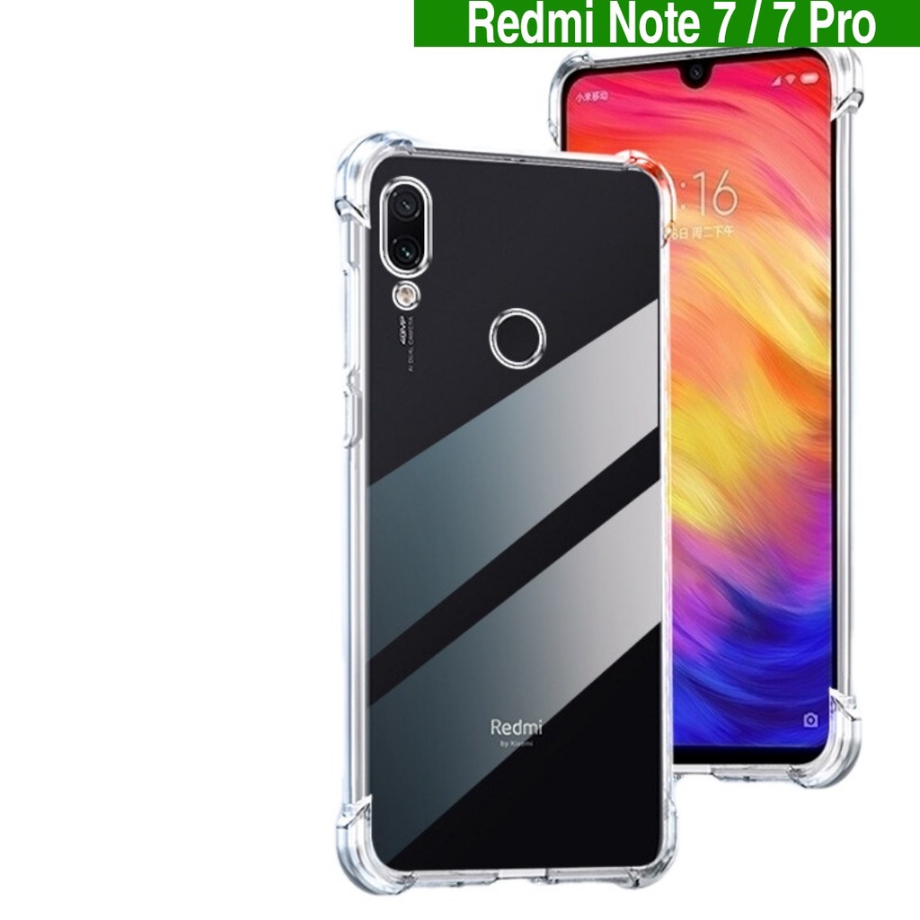 Ốp lưng Xiaomi Redmi Note 7 / 7 Pro trong suốt chống ố vàng bảo vệ camera ôm khít máy