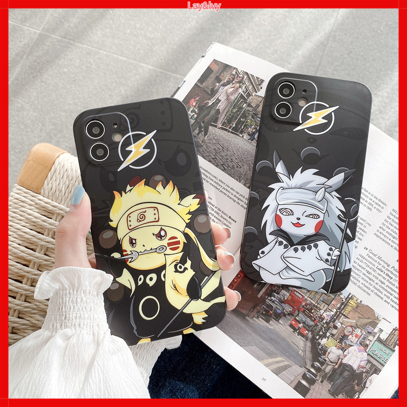 Ốp Lưng Silicone Họa Tiết Hoạt Hình Naruto Thời Trang Cho Iphone 7 / 8 7 / 8plus X / Xs / Xr / Xsmax 11 11 / 12pro 11 / 12promax 12 12mini