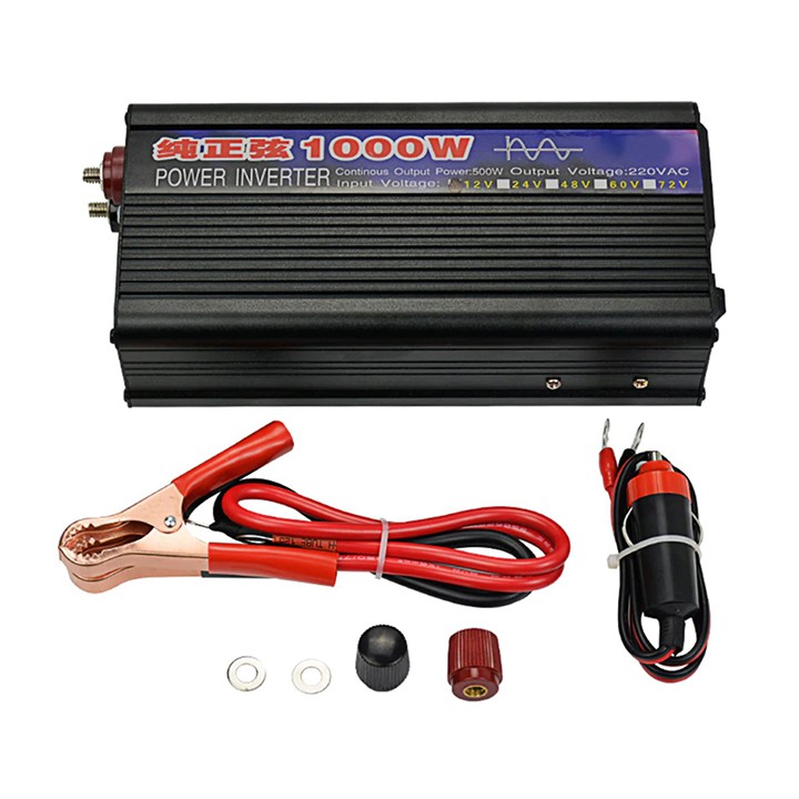 Bộ kích điện inverter 1000W Sin Chuẩn 24V Sang 220V