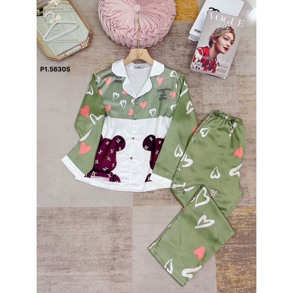 Bộ Pijama Dài Tay. Bộ Thiết Kế Cao Cấp